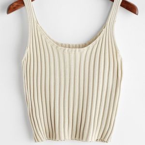 Blanc + Rosé | Tory Ribbed Cami